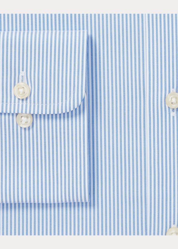 Camisa Polo Ralph Lauren Custom Fit Striped Homem 62837-HUER